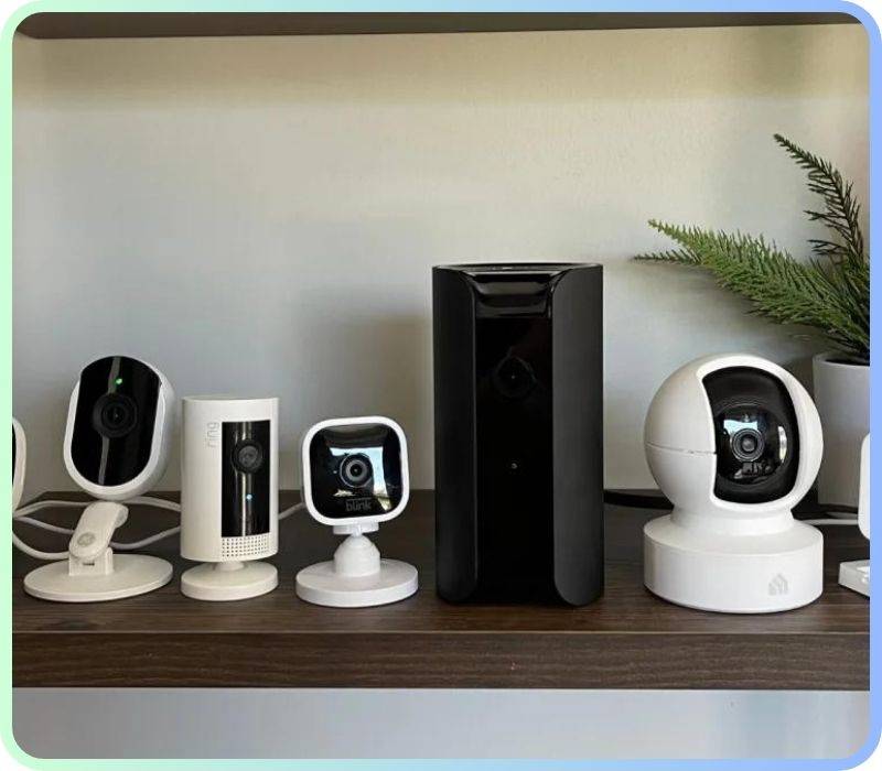 Smart security cameras