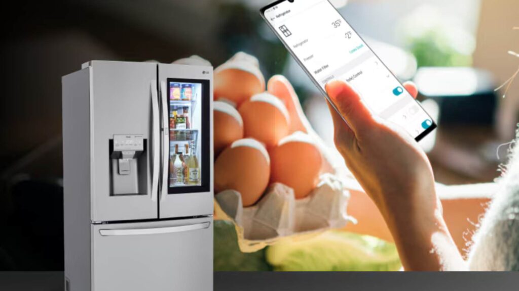 Voice and App Control_ with Smart Refrigerator